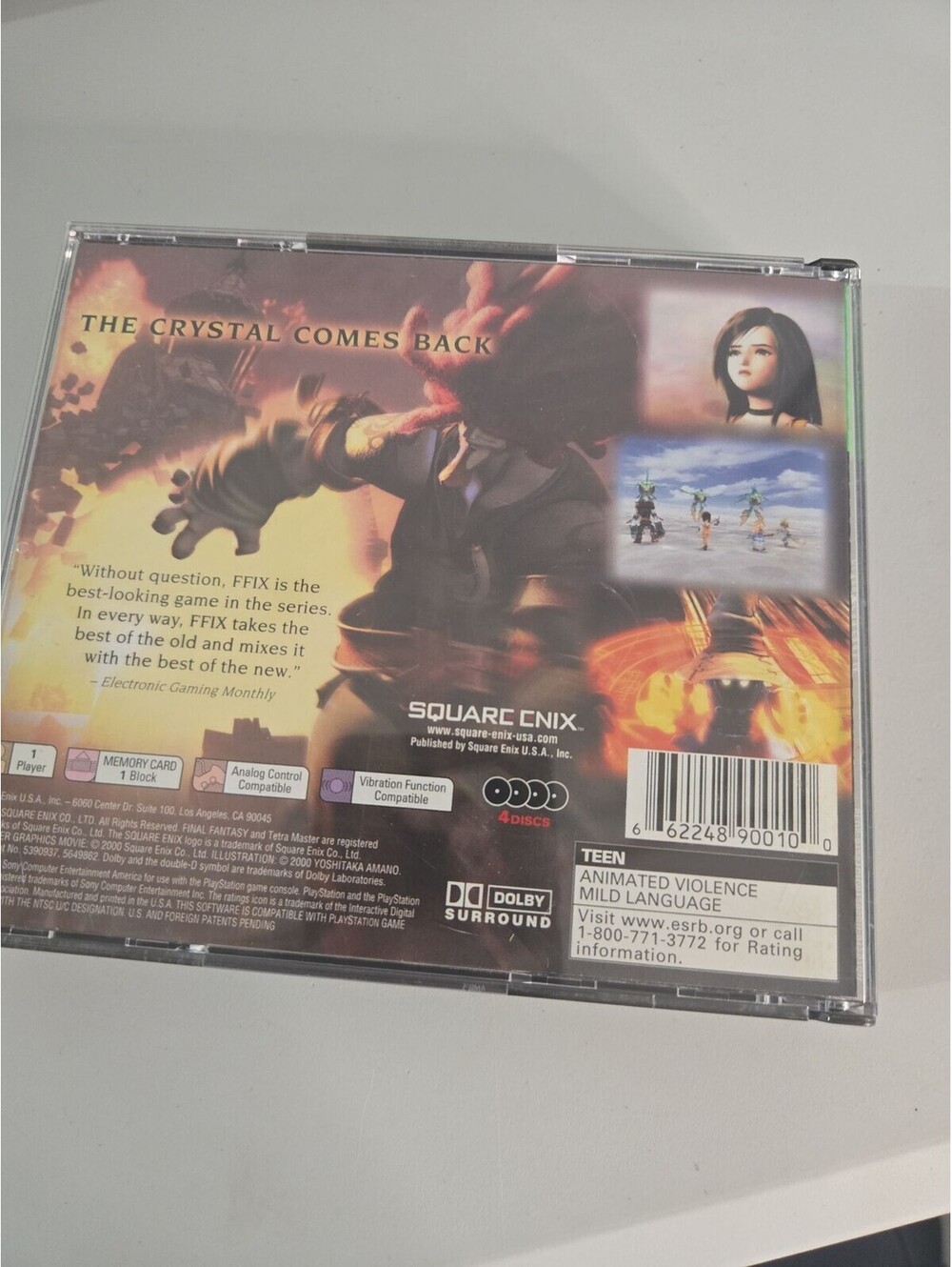 Final Fantasy IX PlayStation 1 Greatest Hits 4-Disc Set - Picture 9 of 9